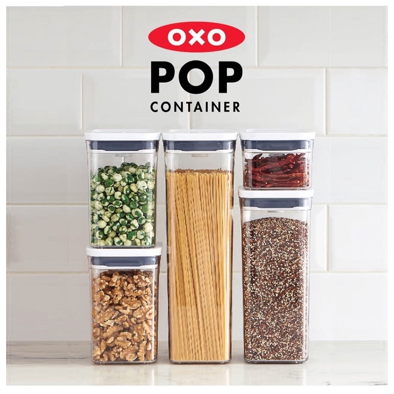 OXO POP 保鮮盒 收納超值 餐盒 按壓保鮮盒 密封保鮮盒 開罐器🇬🇧英國代購
