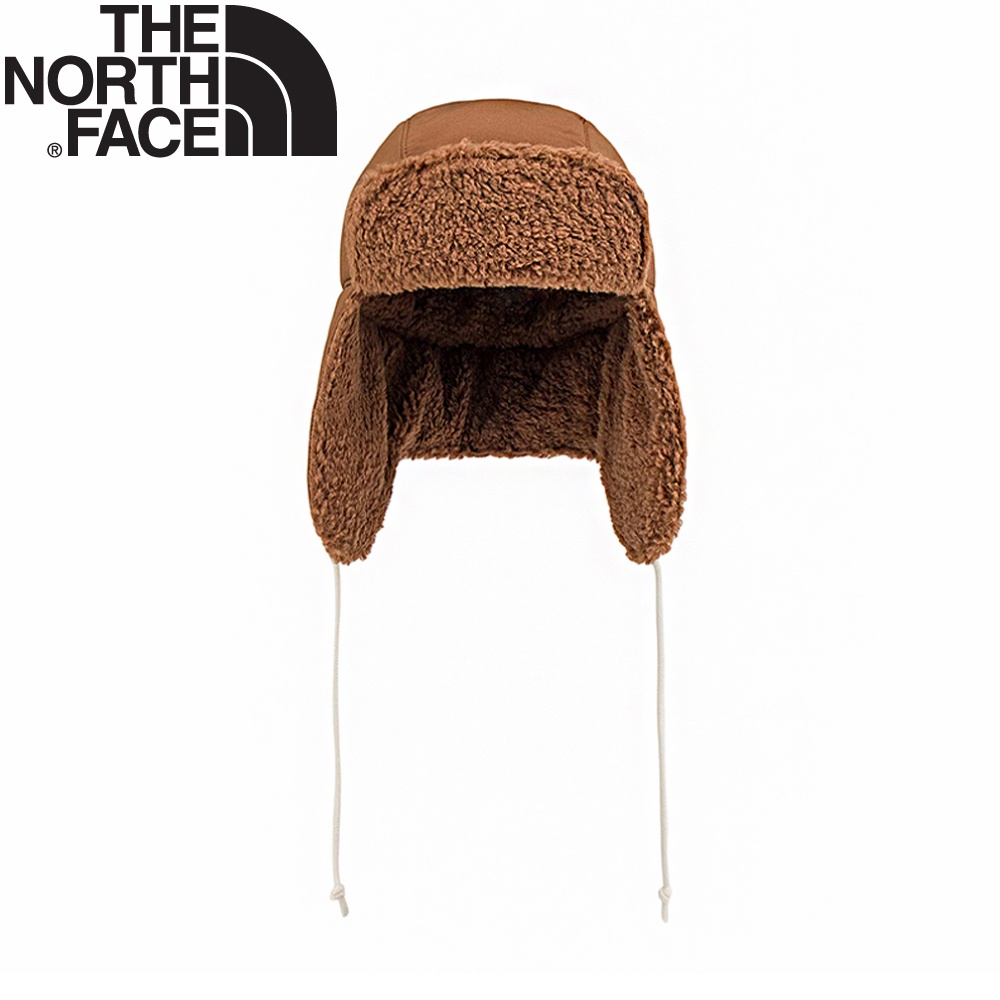【The North Face 遮耳保暖帽《棕》】5FW9/飛行帽/雪帽/登山帽/防寒帽