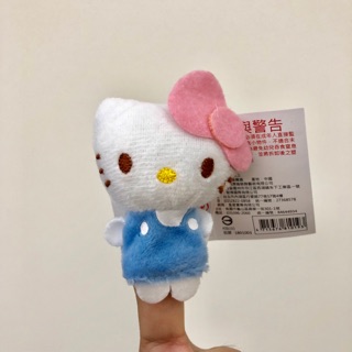 三麗鷗 正版 手指娃娃 Hello Kitty 美樂蒂 布丁狗 蛋黃哥 幼兒故事的好夥伴！ 非常適合小朋友