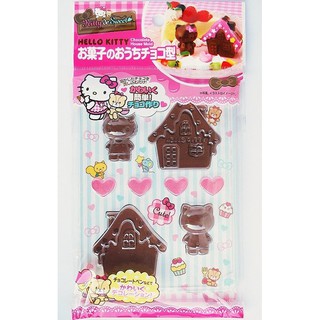 日本進口【Hello Kitty / KT 凱蒂貓 -巧克力模】/烘培用品