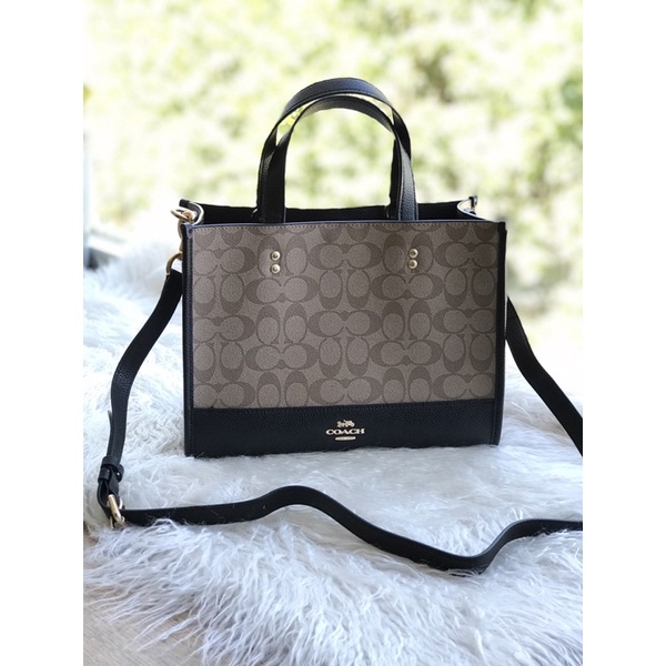 （預購）COACH Tote22 托特包 大托特包 老花款托特包 手提包 斜背包 肩背包 側背包 3色可選擇