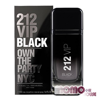 ☆MOMO小屋☆ CH 212 VIP BLACK 男性淡香精 100ml