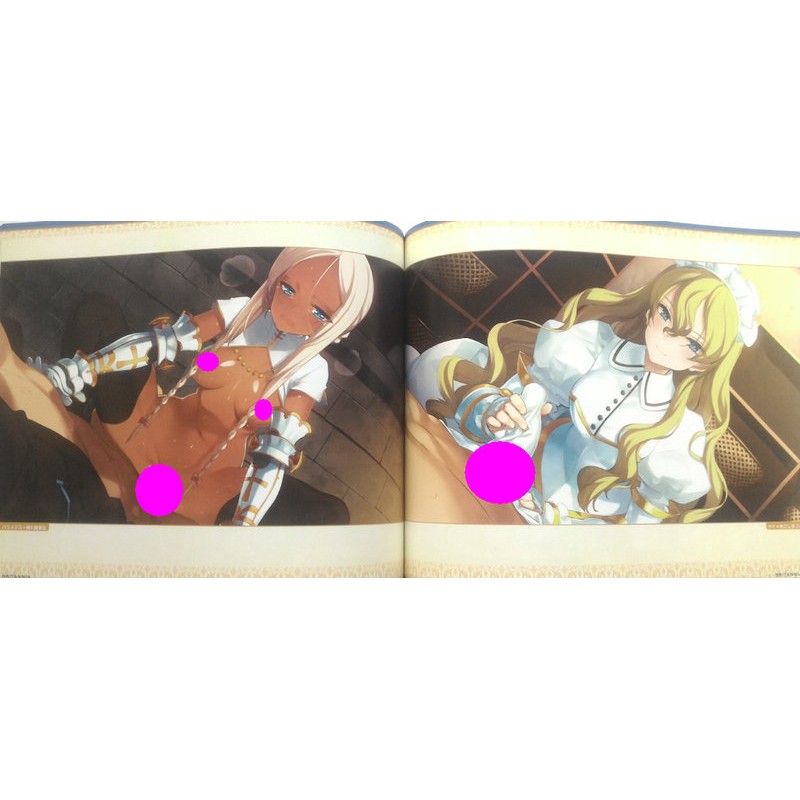 英雄戰姬GOLD Visual Fan book [天狐、大槍葦人英雄＊戦姫畫冊畫集 