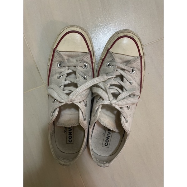 二手 converse1970米白 22.5cm