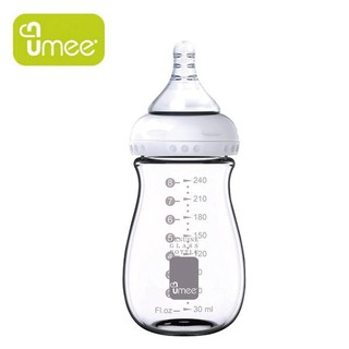 荷蘭 UMEE 寬口防脹氣玻璃奶瓶/240ml雙11限定