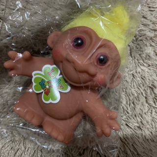 日本購入lucky doll存錢桶（黃）