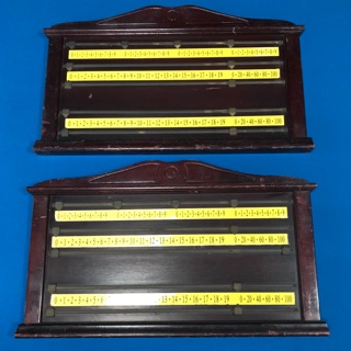 ☆╮☆中古二手軌道式復古計分版一個只要800。寬75公分高44公分。(撞球檯 撞球桌)☆大☆