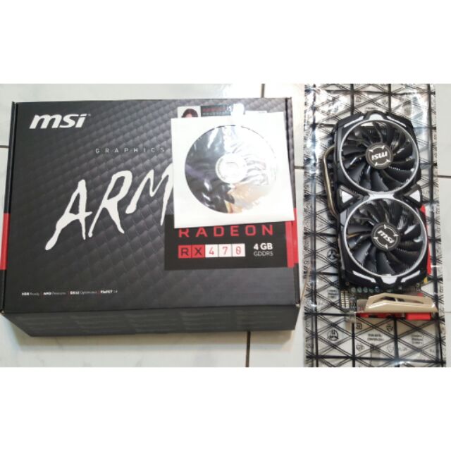 MSI RX470 ARMOR 4G OC