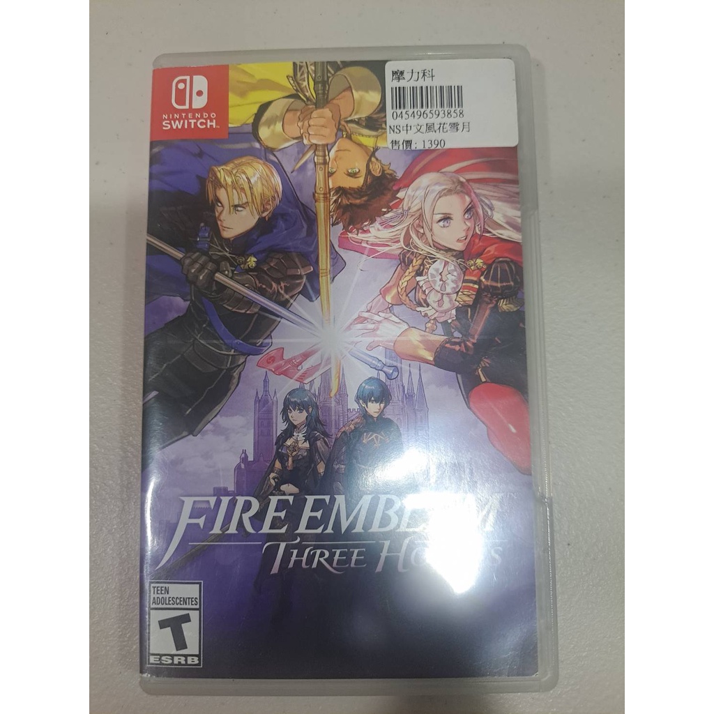 【二手】【美版】 NS 任天堂 Switch 聖火降魔錄-風花雪月 Fire Emblem 中文 現貨