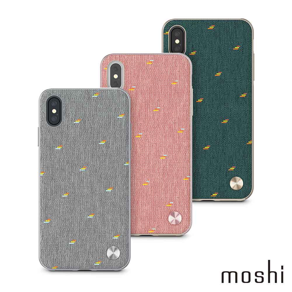 Moshi Vesta for iPhone XS Max 風尚布質感保護背殼