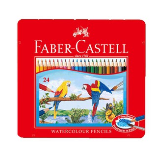 1200.輝柏 Faber-Castell 色鉛筆115925 水性彩色鉛筆/水彩色鉛筆 (24色/盒)