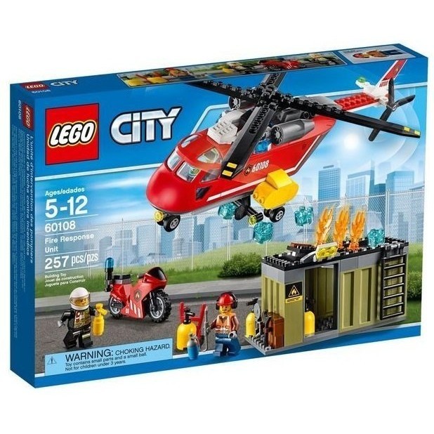"Amber's 樂高小店" LEGO 樂高 City  60108 消防應急套裝