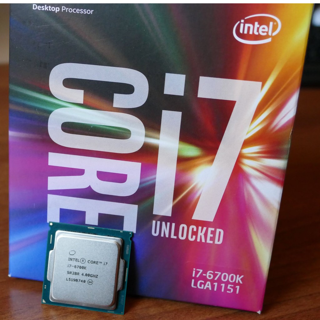 INTEL 英特爾 i7 6700K 盒裝 捷元貨 保固內 二手 (6700 7700 8700 AMD CPU)