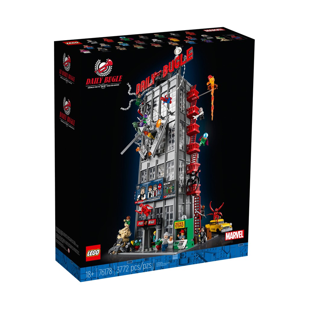 [現貨]LEGO 76178 Daily Bugle 號角日報大樓 微盒損(MARVEL/漫威/蜘蛛人/樂高)