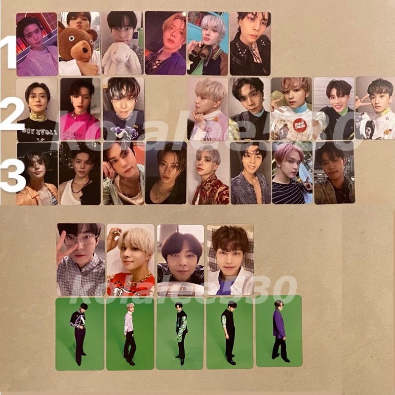 NCT127 正規三輯 Sticker 小卡 在玹 廷祐 泰容 悠太 楷燦 JOHNNY 道英 Mark 泰一