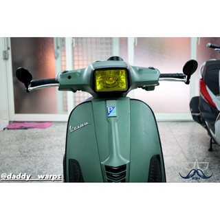 [老爸包膜店]偉士牌 VESPA S125 大燈保護膜 犀牛皮 抗刮 抗UV 改色 燻黑 鹵素 LED