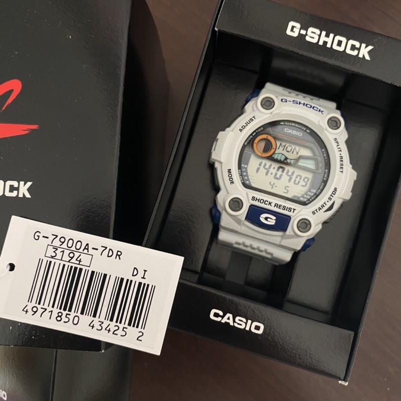 \🧡二手/G-SHOCK G-7900A-7DR 白色