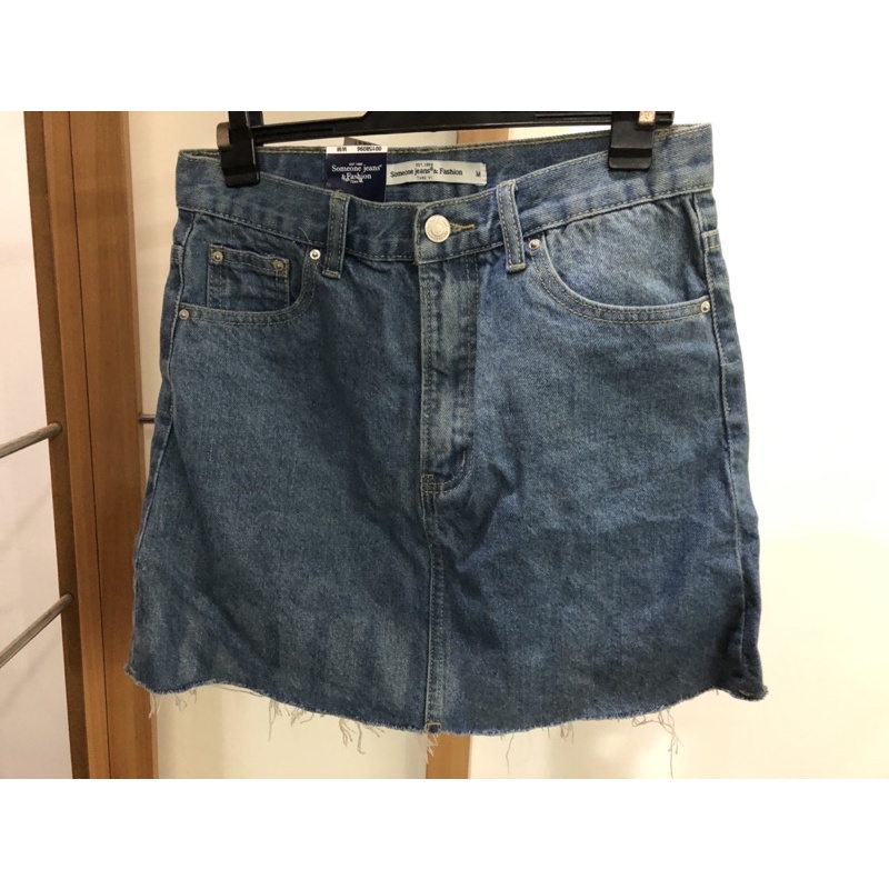 (全新)someone jeans牛仔短裙M碼#原價690#未拆吊牌