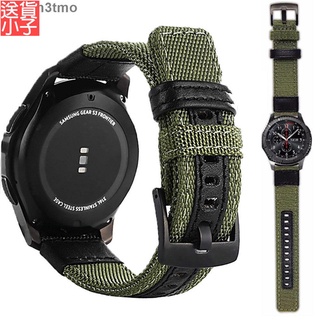 20MM/22MM錶帶通用三星Galaxy Watch Active 2 41/45MM 華米米動青春版尼龍錶帶~送貨小