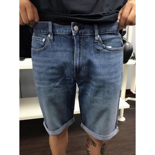 現貨商品☆【CK男生館】☆【Calvin Klein刷色牛仔短褲】☆【CKP005N8】