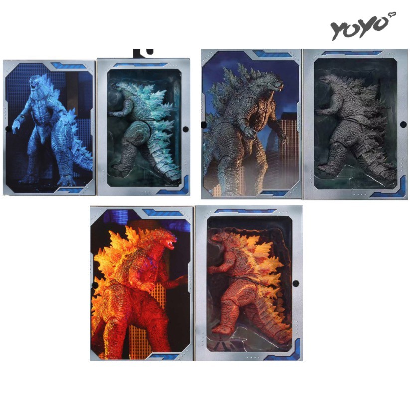 【YOYO】 NECA 紅蓮 哥吉拉 2019 電影 核能噴射 能量版 SHM 怪獸之王 五款 黑 藍 紅