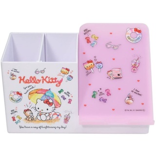 現貨 日本發行 三麗鷗Kitty筆筒 HelloKitty桌上收納 附手機架