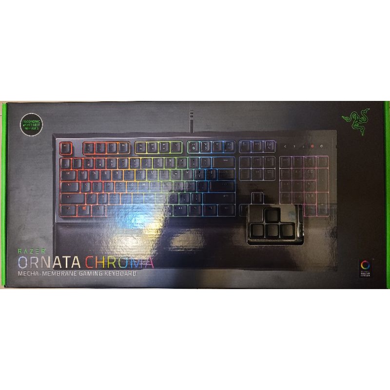 &lt;全新只有一個&gt;Razer 雷蛇 雨林狼蛛幻彩鍵盤V2 Ornata Chroma