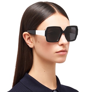 PRADA SPR21X SPR22X 普拉達品牌太陽眼鏡｜時尚潮流黑白個性大框女士墨鏡 女生品牌眼鏡框【幸子眼鏡】