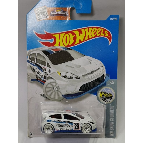 風火輪 157 Hotwheels 2012 Ford Fiesta 白色 福特 全新