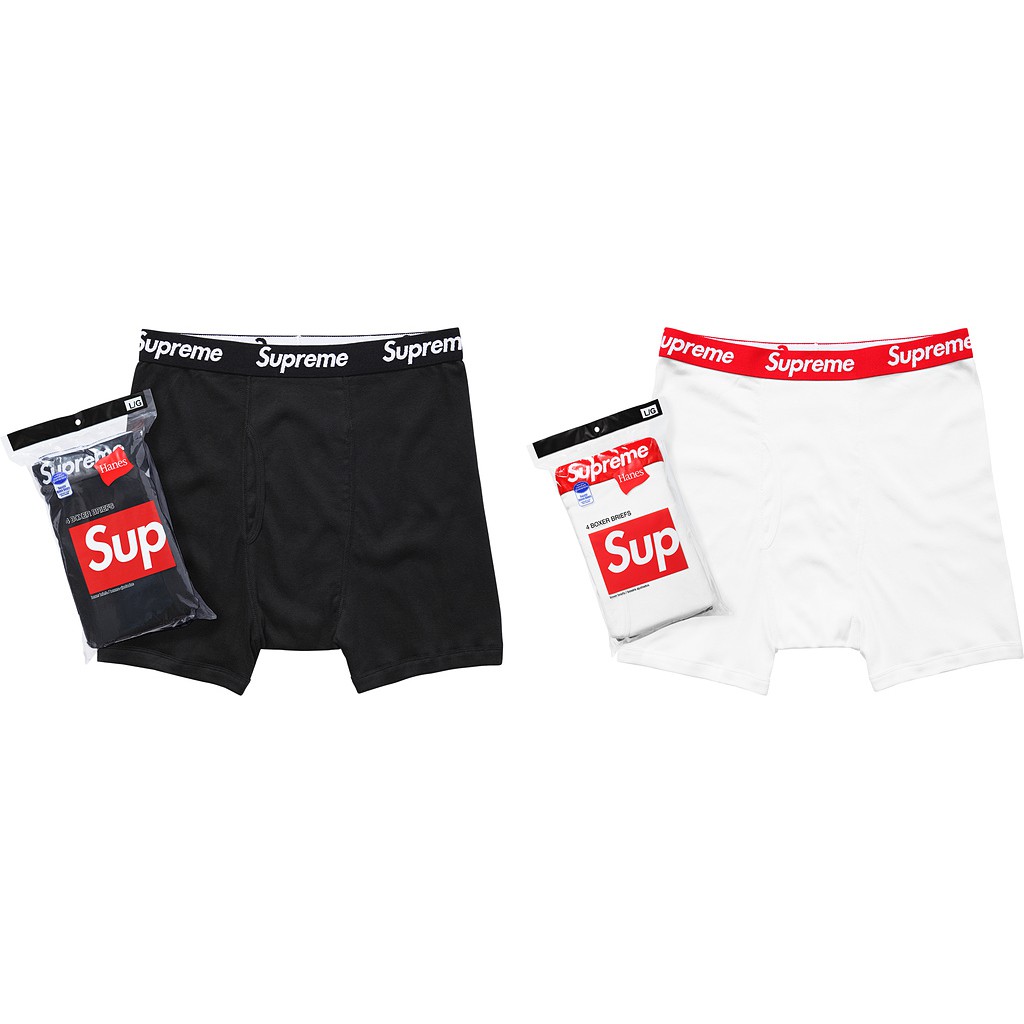 supreme x hanes underwear