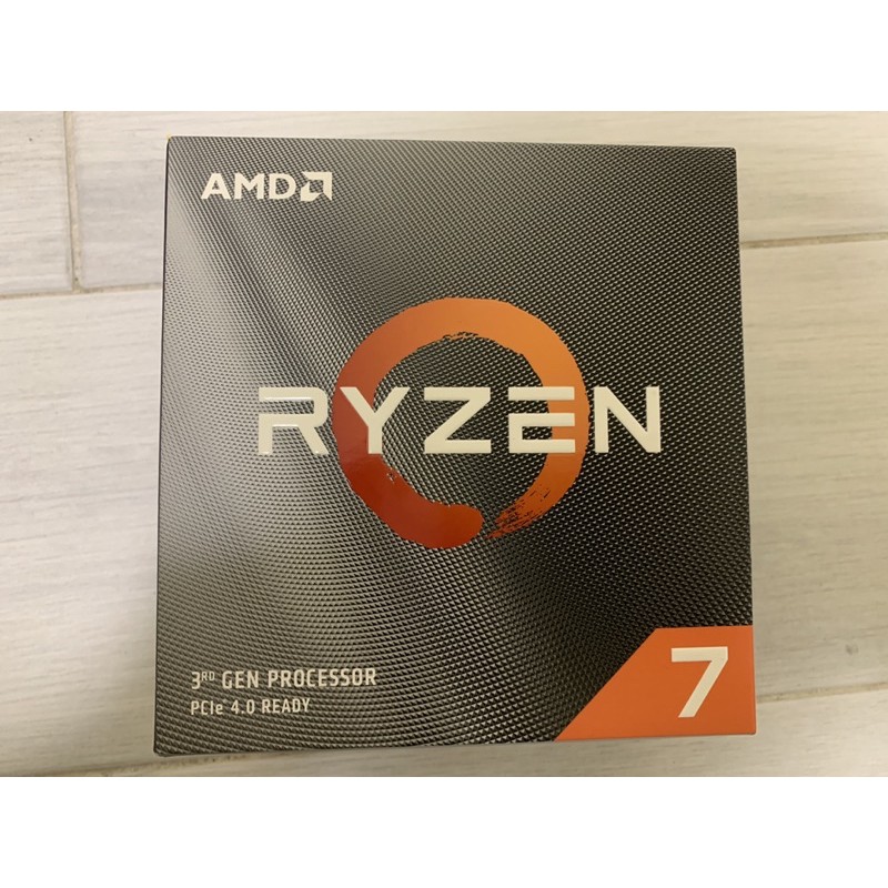 全新AMD RYZEN R7 3800XT CPU 8核/16緒三年保R7 3700 R5 5600X R7 5800X