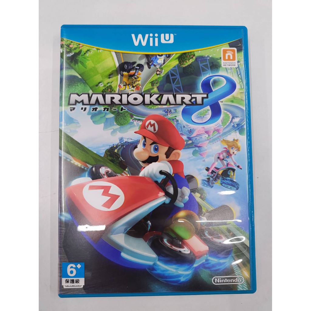中古二手wii U Wiiu 瑪利歐賽車8 純日版 蝦皮購物