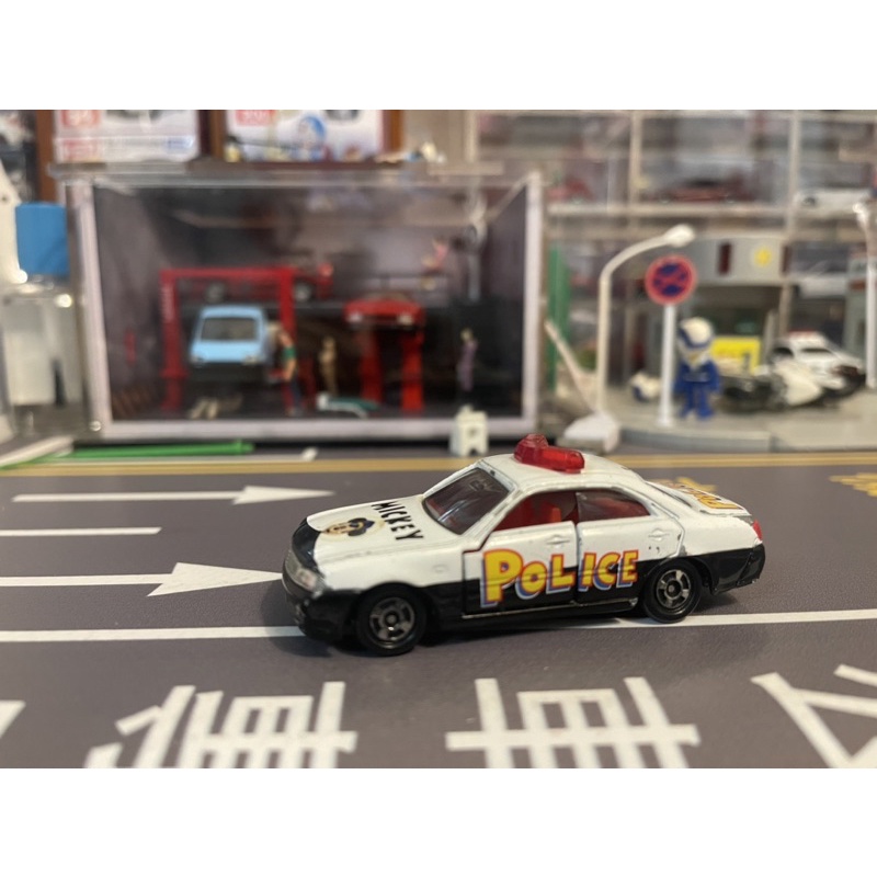 TOMY TOMICA多美小汽車 13 NISSAN CEDRIC POLICE CAR 絕版日本警車 米奇特注 附膠盒