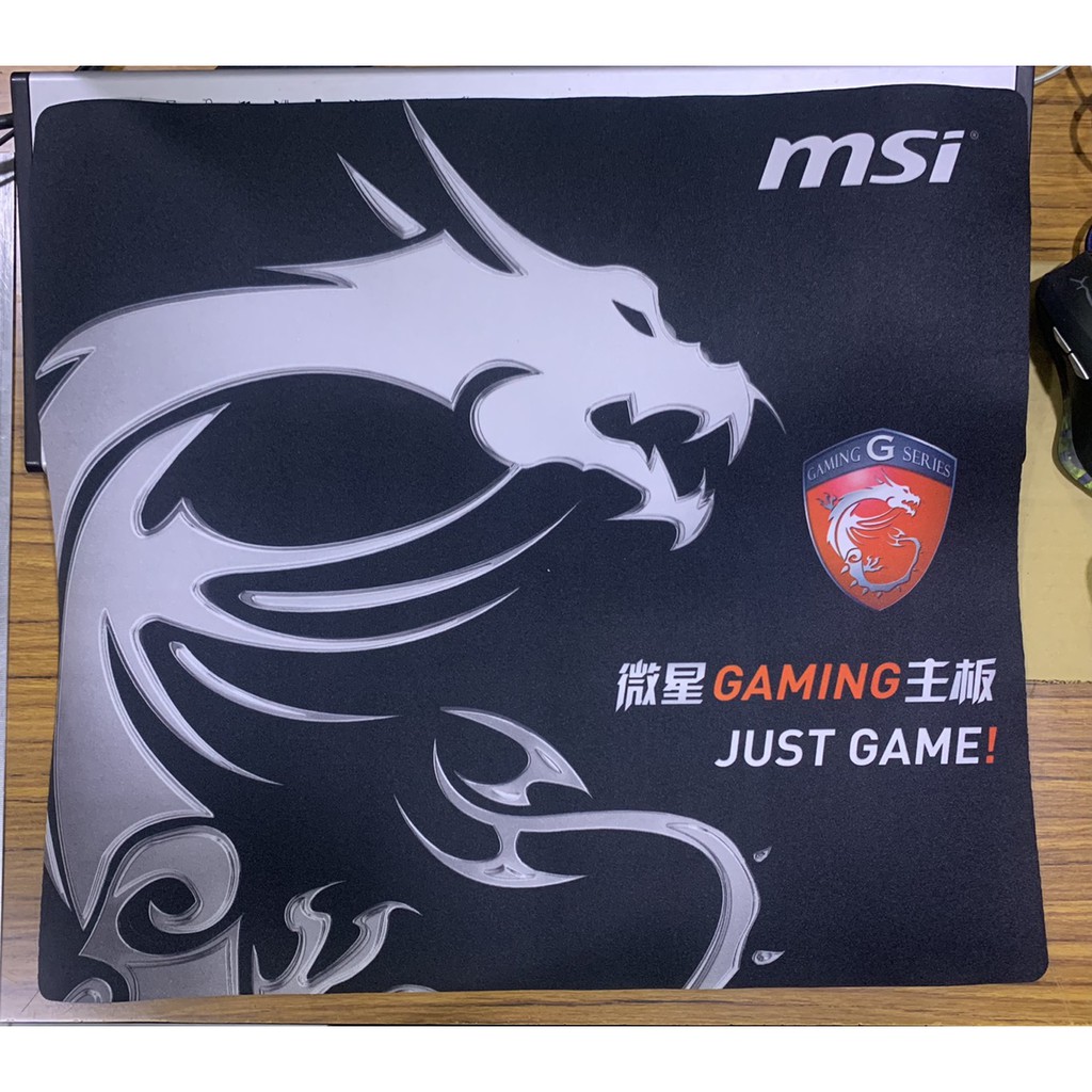 點子電腦-北投.全新◎ MSI-JUST GAME 微星電競 大滑鼠墊40公分（長）x44公分（寬）3mm厚◎450元