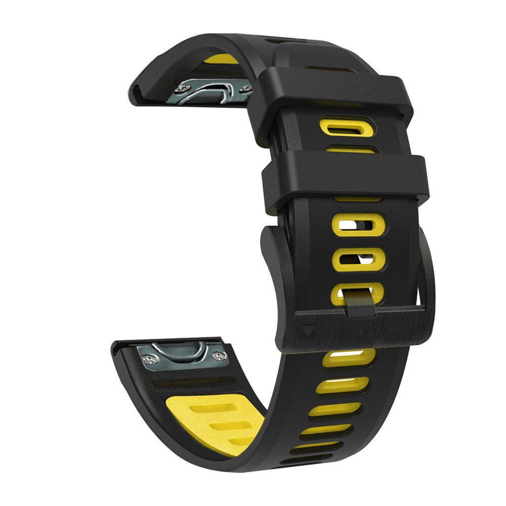 【SPG】Garmin Forerunner 935 945 Quatix 5 Sapp錶帶 22mm 橡膠 快扣 腕帶