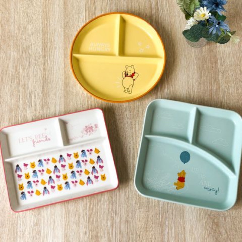 ‼️現貨‼️7-11 小熊維尼系列陶瓷分隔盤/兒童餐盤/餐具