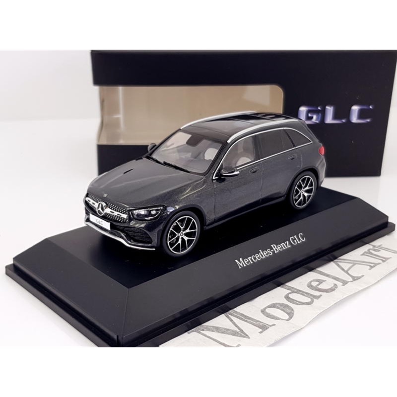 【模型車藝】1:43 賓士原廠Spark Mercedes-Benz GLC 300(X253)2019 MOPF小改款