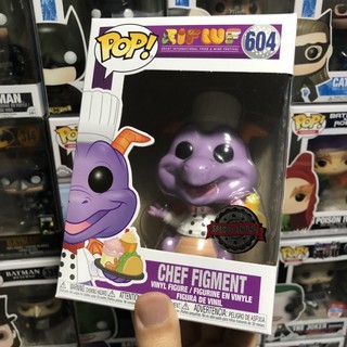 [李大] 正版現貨 Funko POP 迪士尼 迪士尼樂園 恐龍廚師 限定 Chef Figment #604