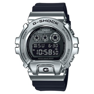 CASIO卡西歐 G-SHOCK GM-6900 25周年 GM-6900-1(GM-6900-1DR)金屬防水手錶