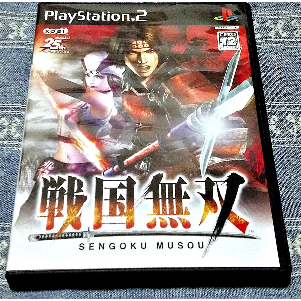 歡樂本舖 (無刮) PS2 戰國無雙 Samurai Warriors PlayStation2 日版 E4