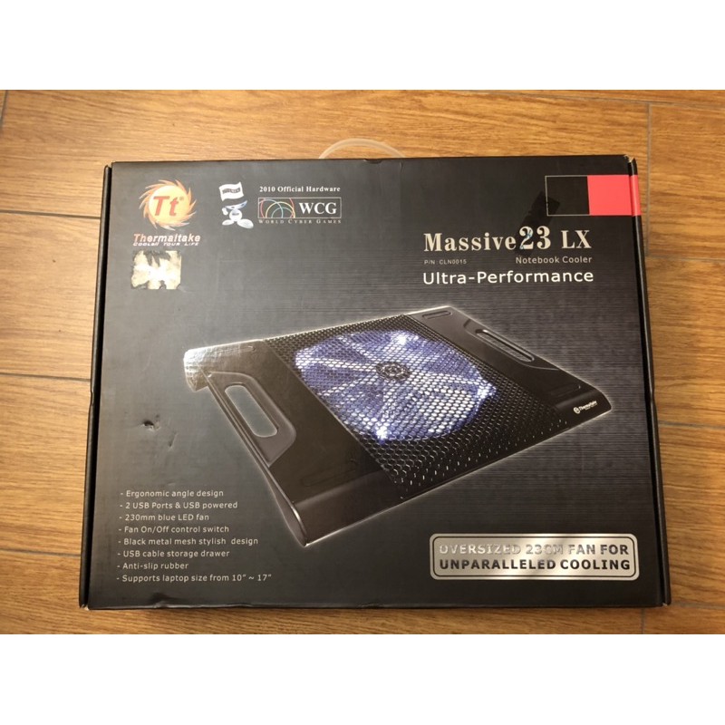 Thermaltake曜越科技 Massive23LX 筆電散熱器 原價：890