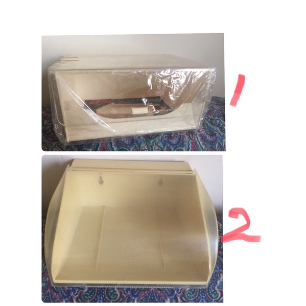 全新及二手 掀蓋式 可壁掛 衛生紙盒 台灣製 多用途 化粧盒 防水 化妝箱 收納盒 塑膠盒 置物盒