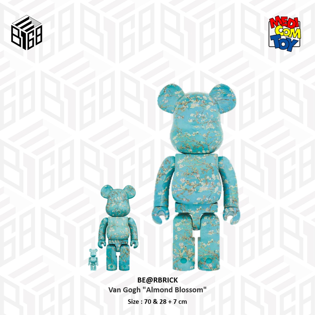 [B168預購] BE@RBRICK × Van Gogh "Almond Blossom"  梵谷《盛開的杏花》