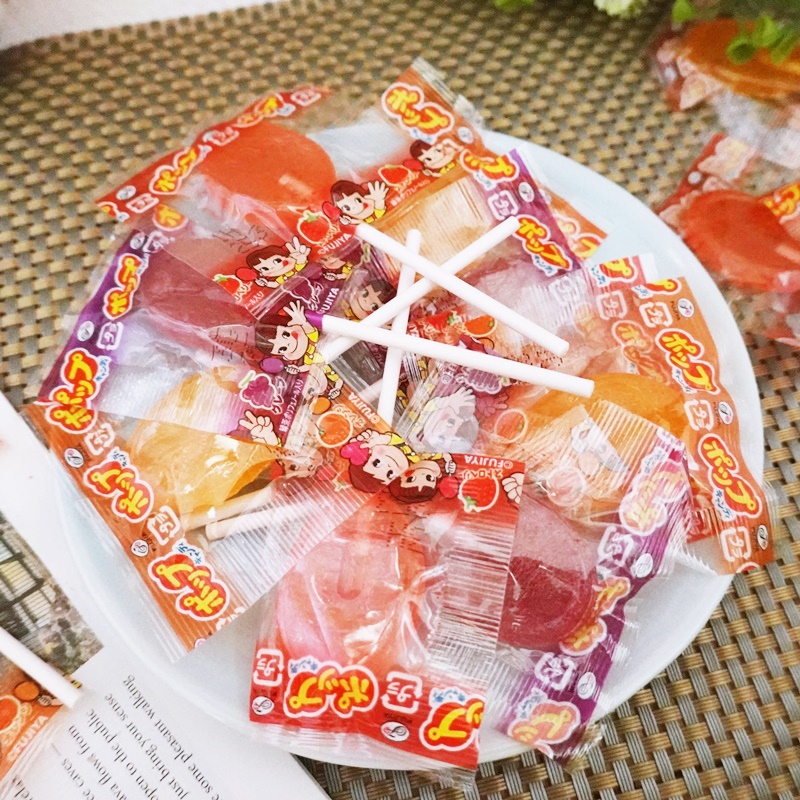 【Fujiya】不二家POP水果棒棒糖 200g 不二家棒棒糖 POP棒棒糖 綜合棒棒糖 汽水棒  (日本糖果)