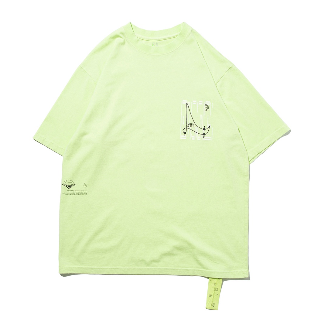 DEMARCOLAB MOVE YOUR BODY TEE (Lime)