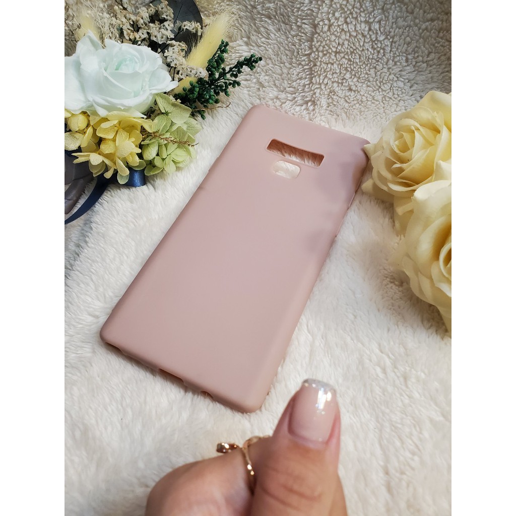 Samsung三星手機殼/二手/手機殼/Note 9/粉藕色軟殼