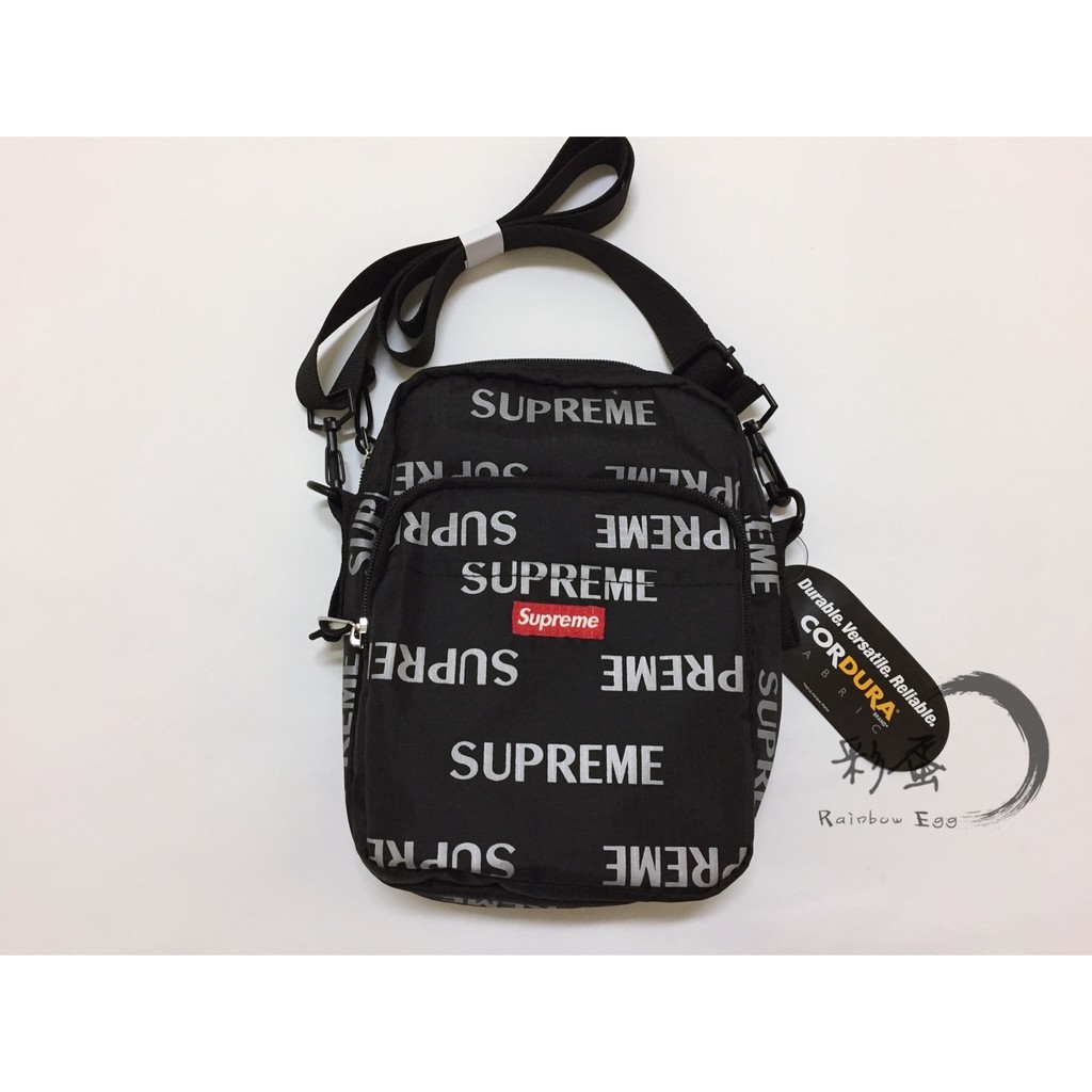 supreme shoulder bag reflective