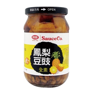 【味榮】鳳梨豆豉380g <有效日期:2024/12/08>