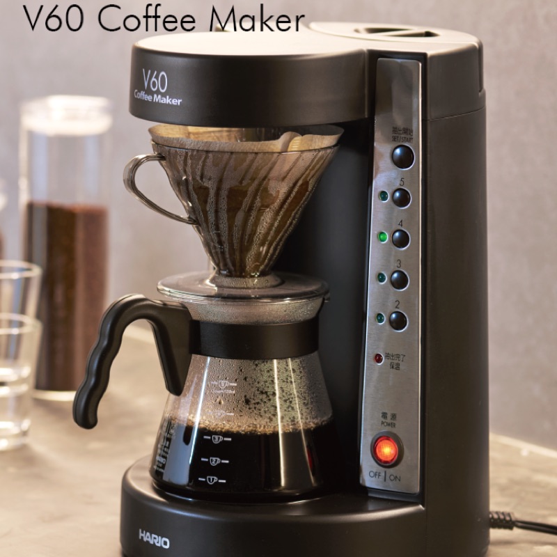 HARIO V60咖啡王2~5杯份咖啡機(EVCM-5B-TG)