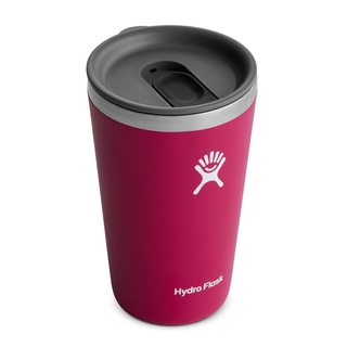 【Hydro Flask】16oz 473ML 保溫隨行杯 (酒紅色) 附蓋(滑蓋型) 咖啡杯 保溫杯 保冷杯 保溫瓶